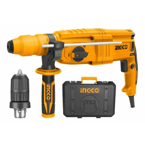 ROTOMARTILLO 110/120V 800W 1100RPM 4000BPM CONCRETO 2,5J INGCO URGH9028-2