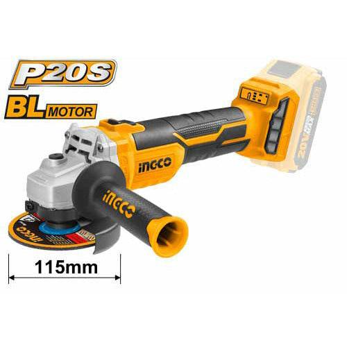 Ingco Pulidora Inalambrica Ionlitio 20v 4-1/2 Con Bateria 4h