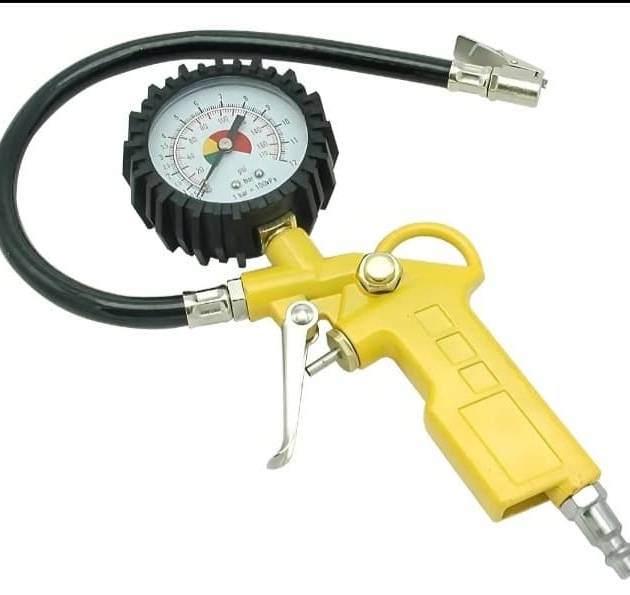 Infla Llantas Con Manómetro Para Llantas 12bar - 174psi